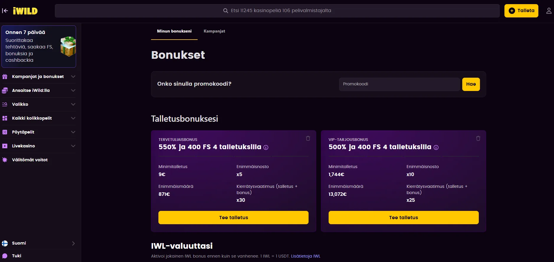 Pikakasino ilman lomakkeita – Pay N Play suomalaisille 2026